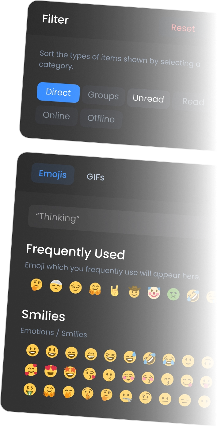 Party interface
